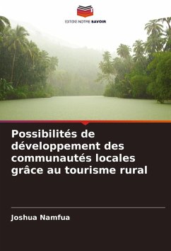 Cover Possibilités de développement des communautés locales grâce au tourisme rural