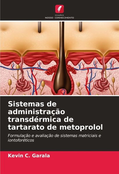 Sistemas de administração transdérmica de tartarato de metoprolol Sistemas de administração transdérmica de tartarato de metoprolol