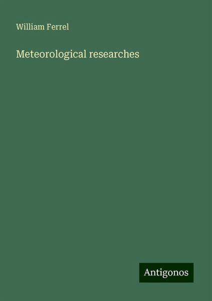 Meteorological researches