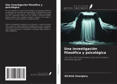 Cover Una investigación filosófica y psicológica