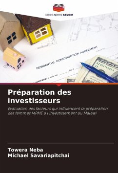 Préparation des investisseurs - Neba, Towera;Savariapitchai, Michael