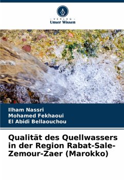 Cover Qualität des Quellwassers in der Region Rabat-Sale-Zemour-Zaer (Marokko)