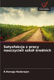 Satysfakcja z pracy nauczycieli szkó¿ ¿rednich Satysfakcja z pracy nauczycieli szkó¿ ¿rednich