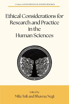Ethical Considerations for Research and Practice in the Human Sciences Ethical Considerations for Research and Practice in the Human Sciences