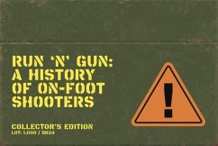Run 'n' Gun: A Guide to On-Foot Shooters (Collector's Edition) - Bitmap Books