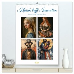 Klassik trifft Innovation (hochwertiger Premium Wandkalender 2025 DIN A2 hoch), Kunstdruck in Hochglanz