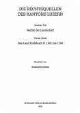 Das Land Entlebuch II: 1601 bis 1700 Das Land Entlebuch II: 1601 bis 1700