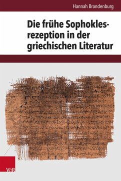 Cover Die frühe Sophoklesrezeption in der griechischen Literatur (eBook, PDF)