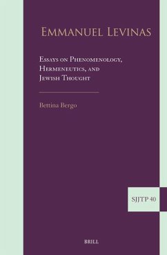 Emmanuel Levinas: Essays on Phenomenology, Hermeneutics, and Jewish Thought - G Bergo, Bettina