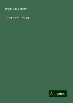 Puerperal fever - Jex-Blake, Sophia