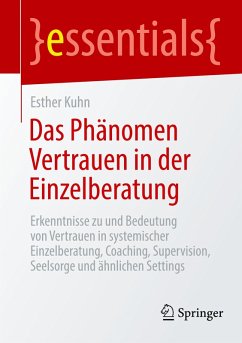 Cover Das Phänomen Vertrauen in der Einzelberatung