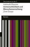 Unmenschlichkeit und Menschenverachtung (eBook, ePUB)