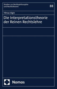Cover Die Interpretationstheorie der Reinen Rechtslehre (eBook, PDF)