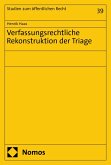 Verfassungsrechtliche Rekonstruktion der Triage (eBook, PDF) Verfassungsrechtliche Rekonstruktion der Triage (eBook, PDF)