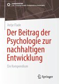 Der Beitrag der Psychologie zur nachhaltigen Entwicklung (eBook, PDF)