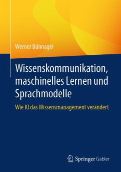Cover Wissenskommunikation, maschinelles Lernen und Sprachmodelle (eBook, PDF)