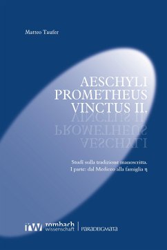 Cover Aeschyli Prometheus Vinctus II. (eBook, PDF)