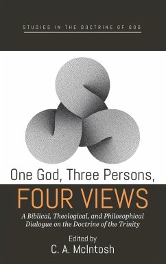 One God, Three Persons, Four Views One God, Three Persons, Four Views