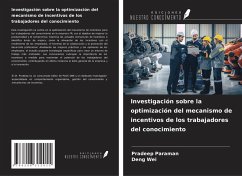 Cover Investigación sobre la optimización del mecanismo de incentivos de los trabajadores del conocimiento