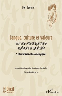 Langue, culture et valeurs - Peeters, Bert