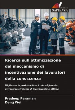 Cover Ricerca sull'ottimizzazione del meccanismo di incentivazione dei lavoratori della conoscenza
