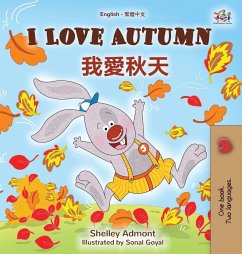 Cover I Love Autumn (English Chinese Traditional Bilingual Children's Book)