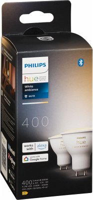 Cover Philips Hue Set GU10 BT 2er 5W 400lm White Ambiance