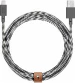 Native Union Belt Cable USB-A to Lightning 3m Zebra Native Union Belt Cable USB-A to Lightning 3m Zebra