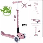 GLOBBER PRIMO FOLDABLE LIGHTS ECO beere, mit Leuchtrollen GLOBBER PRIMO FOLDABLE LIGHTS ECO beere, mit Leuchtrollen