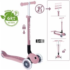 Cover GLOBBER PRIMO FOLDABLE LIGHTS ECO beere, mit Leuchtrollen