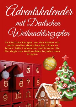 Cover Adventskalender mit deutschen Weihnachtsrezepten