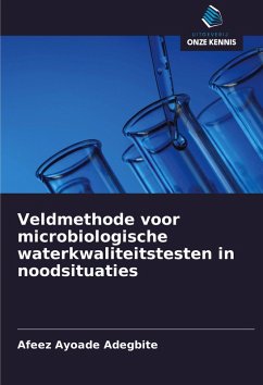 Cover Veldmethode voor microbiologische waterkwaliteitstesten in noodsituaties