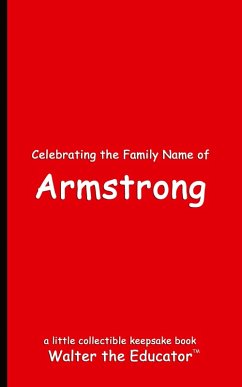 Cover Celebrating the Family Name of Armstrong