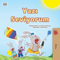 Cover I Love Summer (Turkish Children's Book)