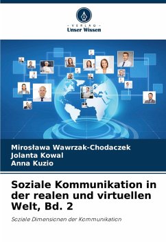 Cover Soziale Kommunikation in der realen und virtuellen Welt, Bd. 2