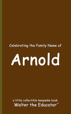 Cover Celebrating the Family Name of Arnold