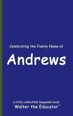 Cover Celebrating the Family Name of Andrews