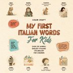 My First Italian Words Book For Kids