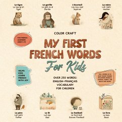 Cover My First French Words Book For Kids