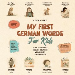 Cover My First German Words Book For Kids