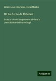 De l'autorité de Rabelais De l'autorité de Rabelais