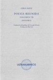 Poesía reunida. Volumen VII: Sonora