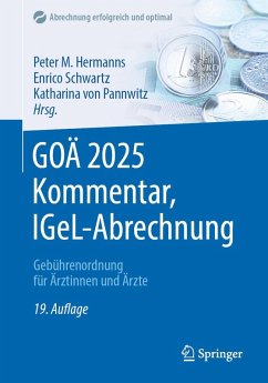 Cover GOÄ 2025 Kommentar, IGeL-Abrechnung (eBook, PDF)