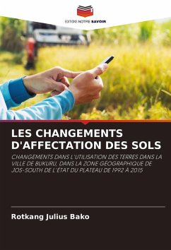 Cover LES CHANGEMENTS D'AFFECTATION DES SOLS
