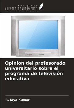 Cover Opinión del profesorado universitario sobre el programa de televisión educativa