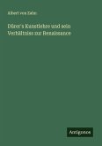 Dürer's Kunstlehre und sein Verhältniss zur Renaissance