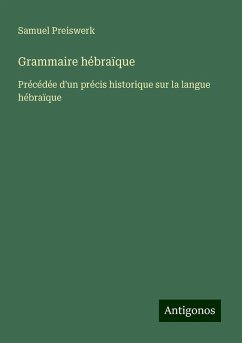 Grammaire hébraïque - Preiswerk, Samuel