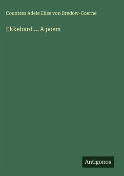 Cover Ekkehard ... A poem