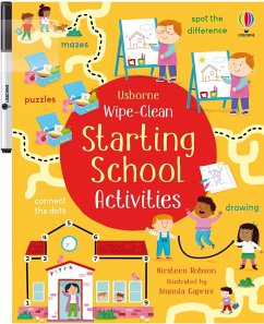 Cover Wipe-Clean Starting School Activities