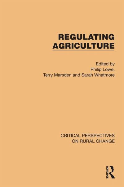 Regulating Agriculture